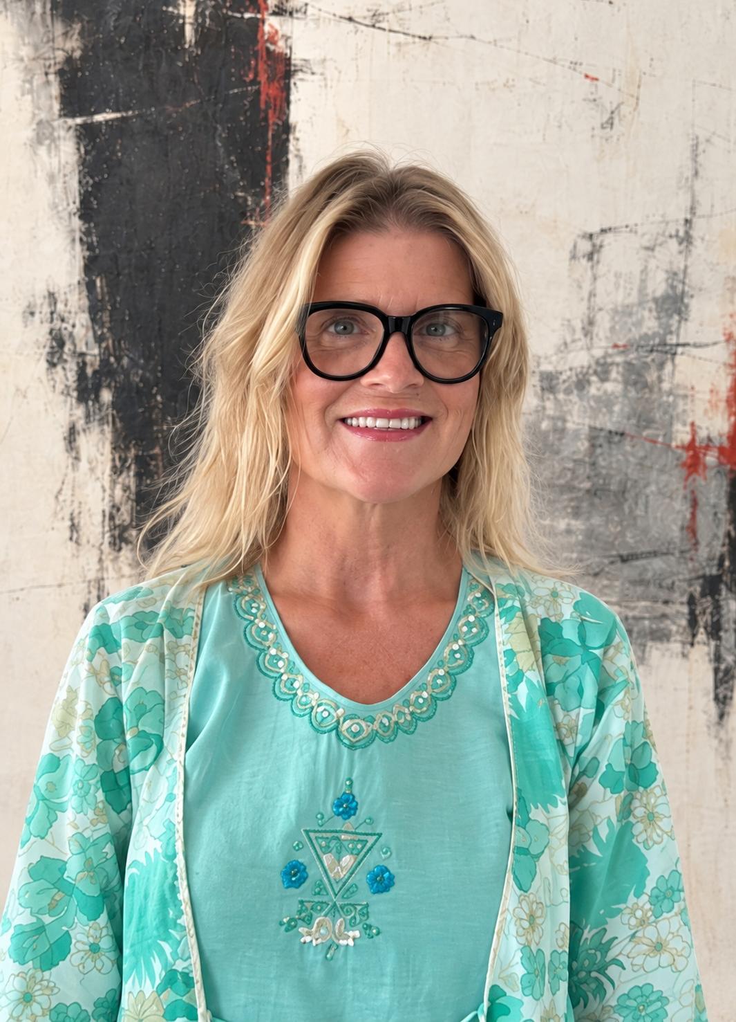 Marina Borghi, art dealer and founder of Marina Borghi Fine Art.